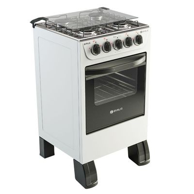 Fogão 4 Bocas De Piso Braslar New Sirius 2023 Branco