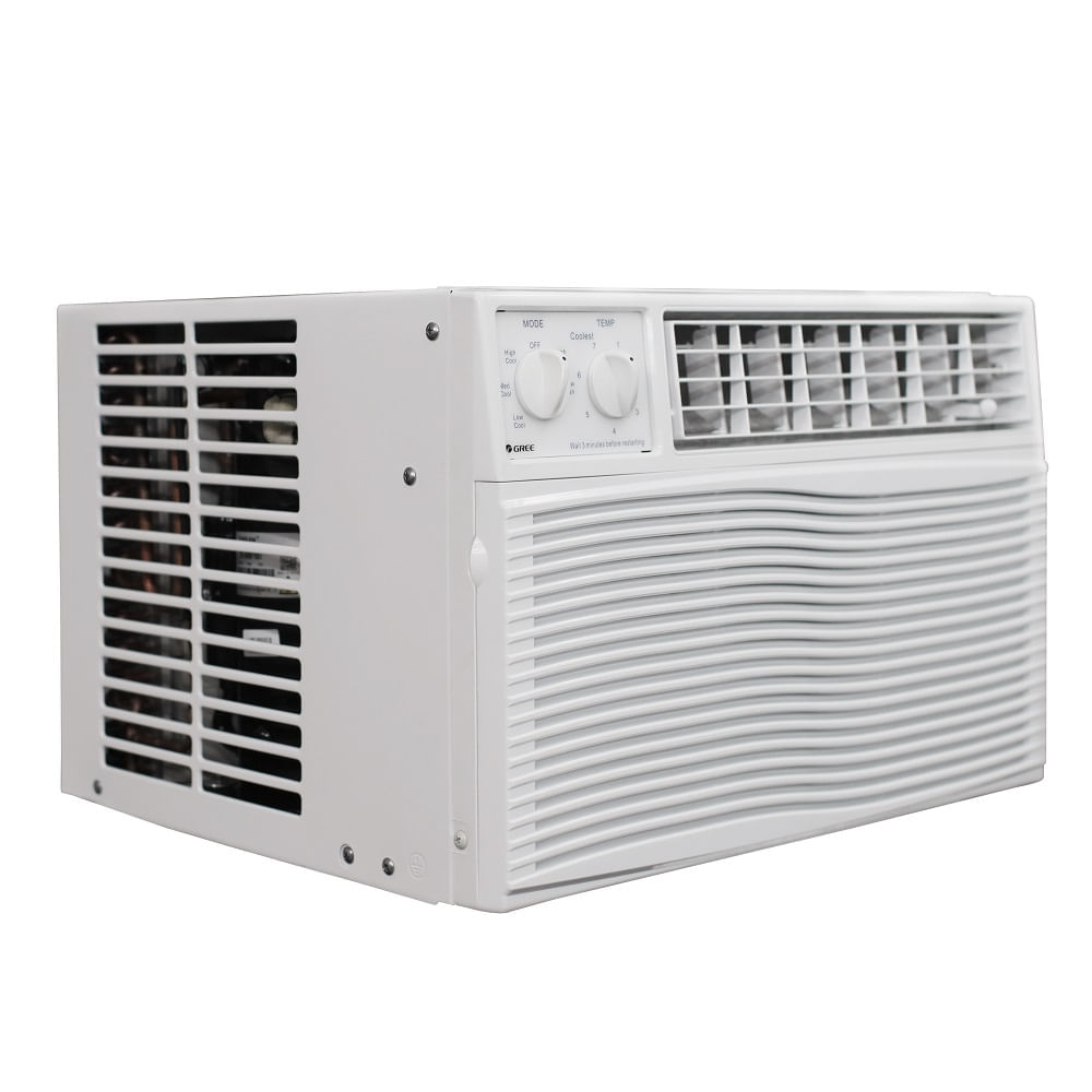 Ar Condicionado Janela Gree 10000 BTU/h Frio R32 Mecânico GJC10BK-D6NMND2A – 220 Volts