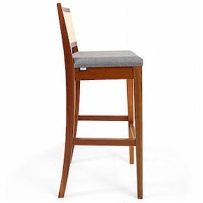 Banqueta Herval Noruega - Cinza/Bege