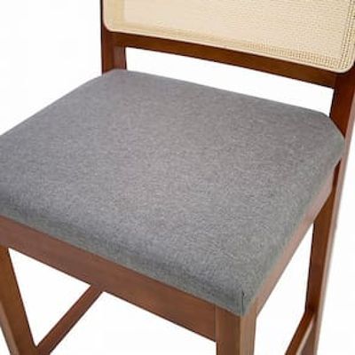 Banqueta Herval Noruega - Cinza/Bege