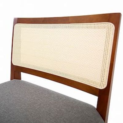 Banqueta Herval Noruega - Cinza/Bege