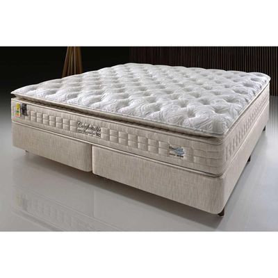 Colchão King Molas Ensacadas Visco Gel MasterPocket Comfortable Pillow Top (193x203x36) - Anjos