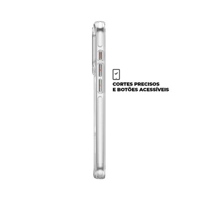 Kit Capa MagSafe Crystal Armor e Pelicula Coverage 5D Pro Preta para iPhone 15 Pro - Gshield