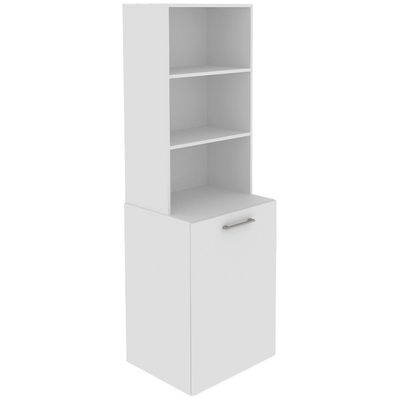 Armario Escrivaninha Multiuso Retratil 5 Nicho Me4171 Branco Tecno Mobili Branco