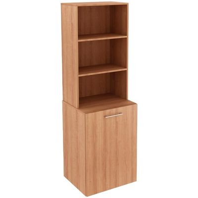 Armario Escrivaninha Multiuso Retratil 5 Nicho Me4171 Amendoa Tecno Mobili Amendoa