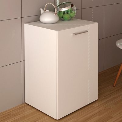 Escrivaninha Multiuso Retratil 2 Nicho Me4170 Branco Tecno Mobili Branco