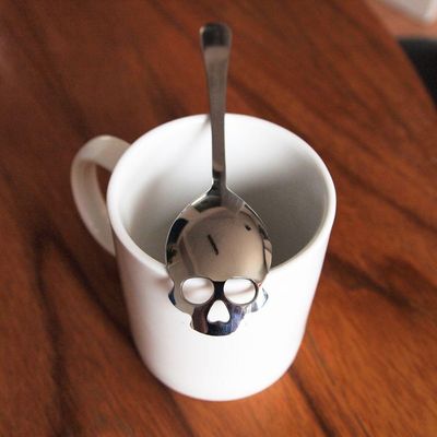 Colher Sugar Spoon Skull - Caveira