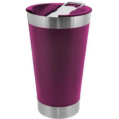 Copo Térmico Abridor 473ml Roxo