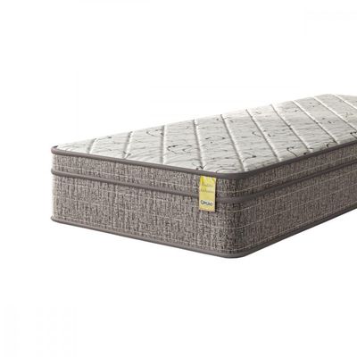 Colchão De Solteiro Dreemy Mega D45 88x188x25 Apolospuma Cinza Com Branco
