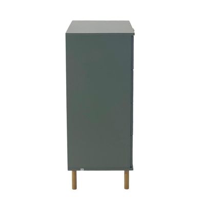 Cômoda Ditália 4 Gavetas Dm-242 Verde Oliva