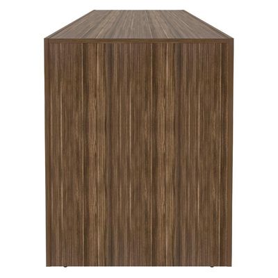 Escrivaninha Mesa Escritorio 180 Cm Me4185 Nogal Tecno Mobili Nogal