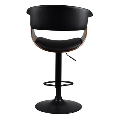 Banqueta Giratória Betim Rivatti Preta Base Disco Preta