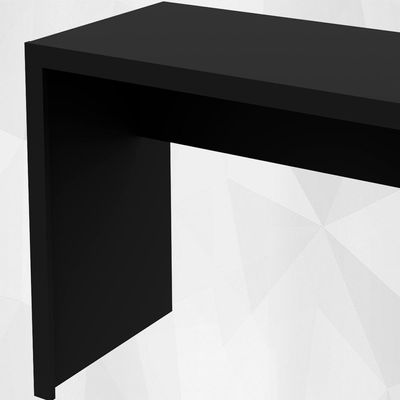 Escrivaninha Mesa Escritorio Me4139 Preto Tecno Mobili Preto