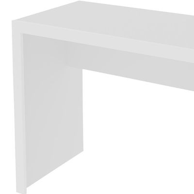 Escrivaninha Mesa Escritorio Me4139 Branco Tecno Mobili Branco