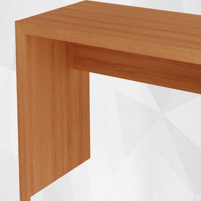 Escrivaninha Mesa Escritorio Me4139 Amendoa Tecno Mobili Amendoa