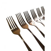 Conjunto Com 06 Garfos De Mesa Rose Gold 2173