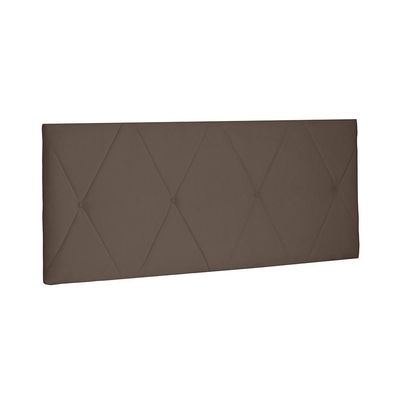 Painel Aquilla Cama Box King 195Cm Suede Caramelo