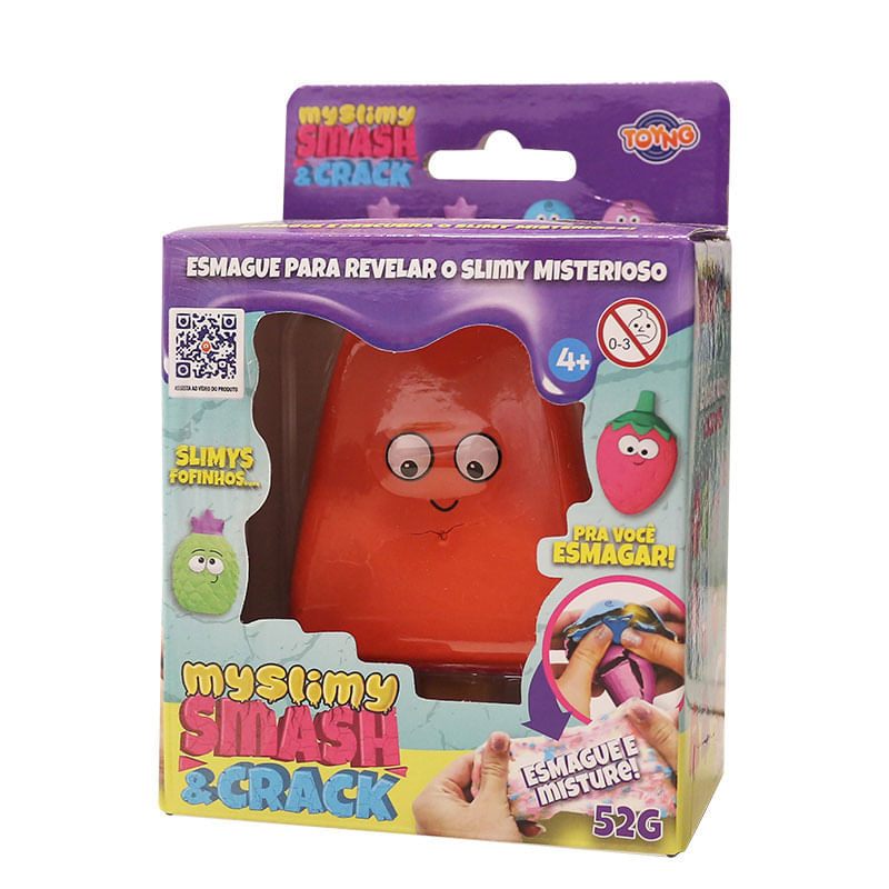 Slime Personagem Smash & Crack sorvete Toyng