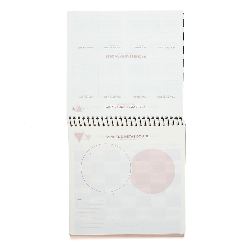 Agenda Blogger Planner Permanente Mono Olhos Jandaia