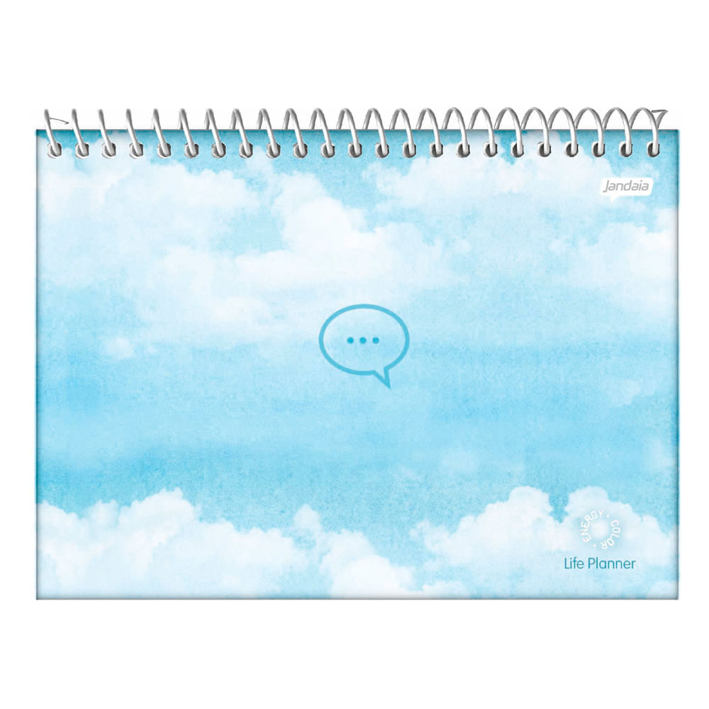 Agenda Life Planner Permanente Energy Color Balão Jandaia