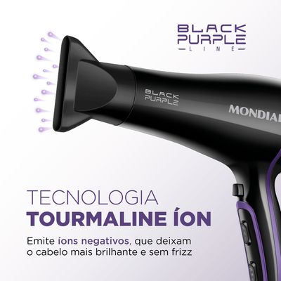Secador de Cabelos Black Purple Mondial SCN-01 220V