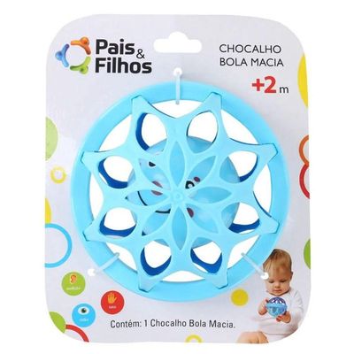 Chocalho Bola Macia - Pais E Filhos
