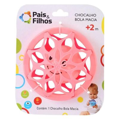 Chocalho Bola Macia - Pais E Filhos