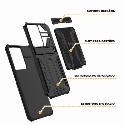 Capa para Samsung Galaxy S24 Plus - Snap Guardian - Gshield