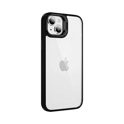 Kit Capa Gravity Preta e Pelicula Nano Vidro para iPhone 15 Plus - Gshield