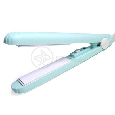 Mini Chapinha Prancha 17Cm Bivolt 110|220V Profissional Azul Bivolt