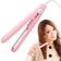 Mini Chapinha Prancha 17Cm Bivolt 110|220V Profissional Rosa Bivolt