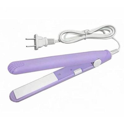 Mini Chapinha Prancha Viagem Cabelo 17Cm Bivolt 110/220V Bivolt