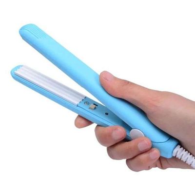 Mini Chapinha Prancha Portátil Cabelo 17Cm Bivolt 110V220V Bivolt