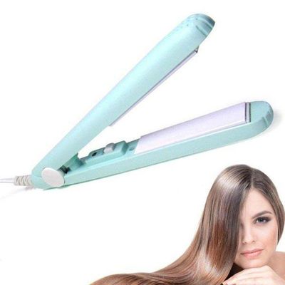 Mini Chapinha Prancha Portátil Cabelo 17Cm Bivolt 110V220V Bivolt