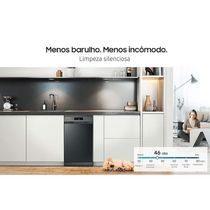 Lava-louças Samsung Preta 10 Serviços 110v Dw50c6070fg/az