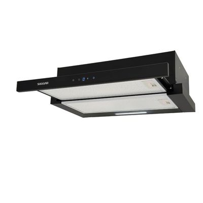 Depurador De Ar Suggar Slim De Embutir 60 Cm Preto 110v De61thpt