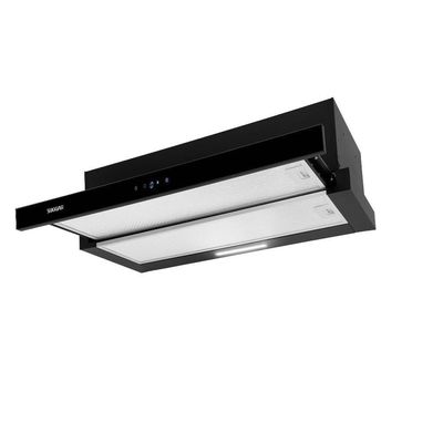 Depurador De Ar Suggar Slim De Embutir 60 Cm Preto 110v De61thpt