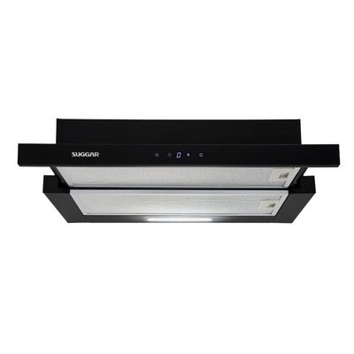 Depurador De Ar Suggar Slim De Embutir 60 Cm Preto 110v De61thpt