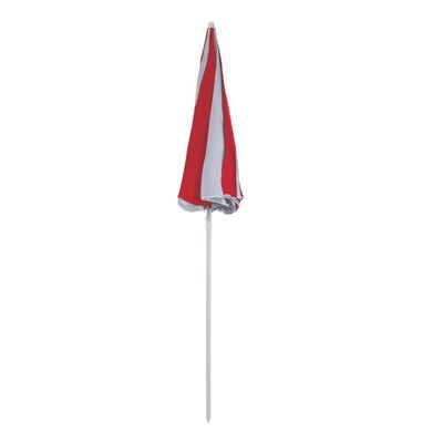 Guarda Sol Praia Pesca 1,80m Cores Mor Cor:vermelho Vermelho