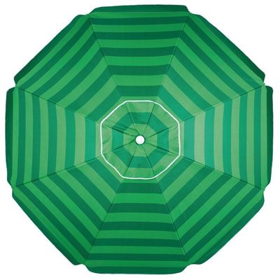 Guarda Sol Alumínio Articulado Proteção Sol 2,4 M Mor Verde