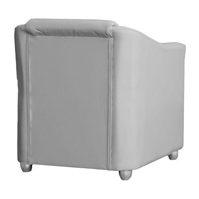 Poltrona Decorativa Luiza Suede Marrom
