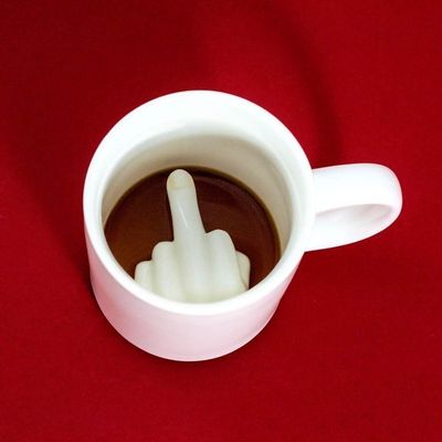 Caneca Dedo Do Meio Up Yours Mug