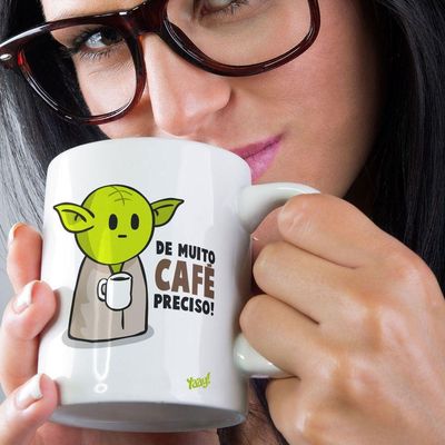 Caneca Drpepper Mestre Minioda Muito Café Você Deve Beber