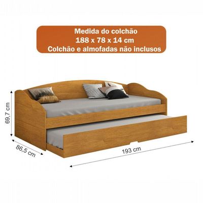 Sofa Cama Com Auxiliar Funny Iii Cinamomo Conquista Cinamomo