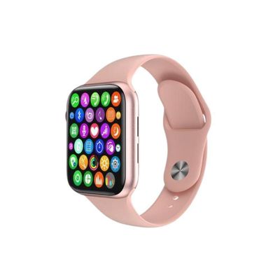 Smartwatch Iwo8 W34s Touch Troca Pulseira Rosa Android Ios