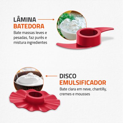Multiprocessador Turbo Chef 9 em 1 Mondial MPN-01-RF 127V
