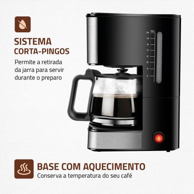 Cafeteira Elétrica Mondial C-43-20X-SI 127V