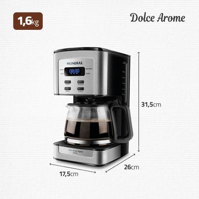 Cafeteira Elétrica Mondial C-44-32X-SDI 127V