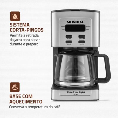 Cafeteira Elétrica Mondial C-44-32X-SDI 127V