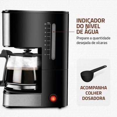 Cafeteira Elétrica Mondial C-43-20X-SI 127V